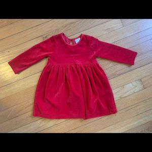 NWT Hanna Andersson Red Velvet Dress 18-24 months